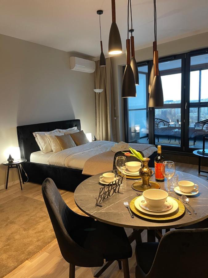 Appartement Vistula Terraces 10Th Floor à Cracovie Extérieur photo